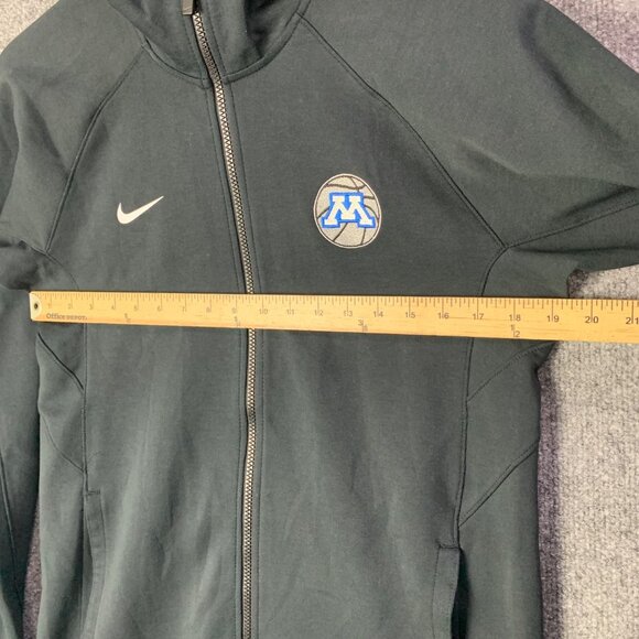 NWT Nike Dri-FIT Men S Full Zip Hoodie Basketball Jacket Minnesota Basketball - Picture 4 of 11